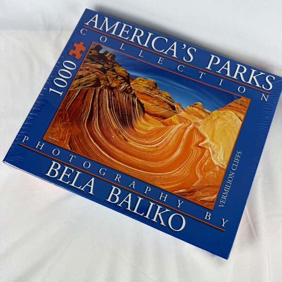 New Sealed Americas Parks Jigsaw Puzzle Vermillion Cliffs Arizona Christmas Gift - Picture 1 of 13